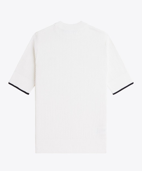 FRED PERRY フレッドペリー Tシャツ　メッシュトップス　ホワイト Twin Tipped T-Shirt(S 100：WHITE): | FRED PERRY JAPAN