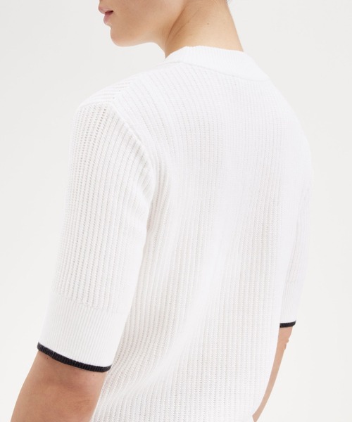 FRED PERRY tシャツ Mesh Knit T-Shirt／メッシュニットTシャツ