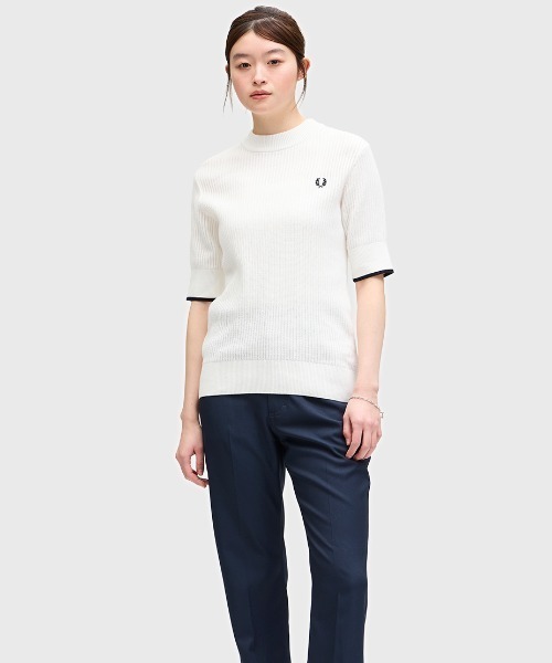 FRED PERRY（フレッドペリー） tシャツ Mesh Knit T-Shirt／メッシュ