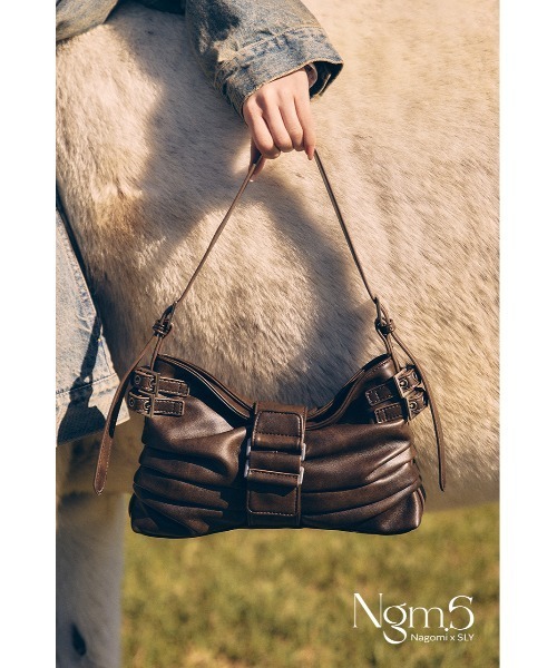 完売品　Ngm.S BELTED BAG　ナゴミ スライ ベルティド バッグ SLY ハンドバッグ Ngm.S BELTED BAG ナゴミ スライ ベルティド