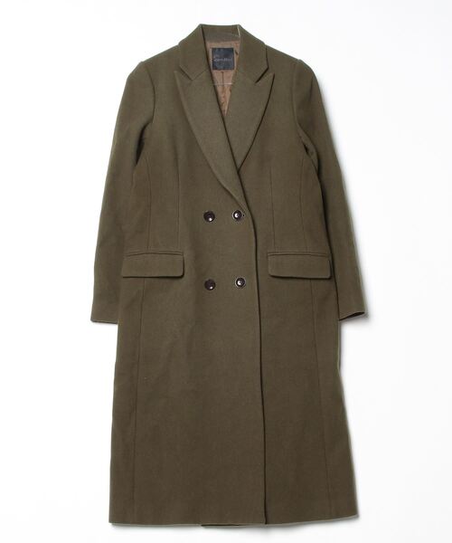 URBAN RESEARCH ROSSO チェスターコート URBAN RESEARCH ROSSO WOMEN」 チェスターコート 36 レッド レディース