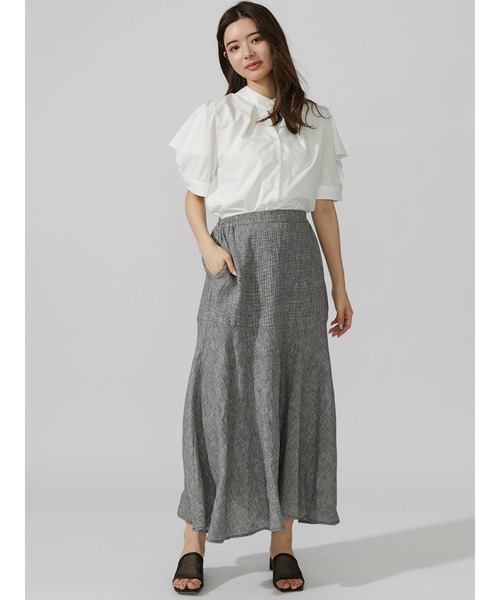 「TONAL」 半袖ブラウス 38 ブルー レディース TONAL 「TONAL」 半袖ブラウス 38 ブルー レディース : ZOZOTOWN