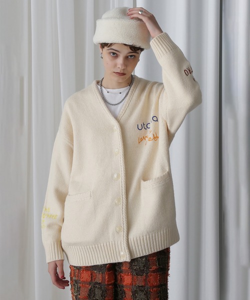 ROSE BUD（ローズバッド） カーディガン (GENE HEAVENS)エンブロイ