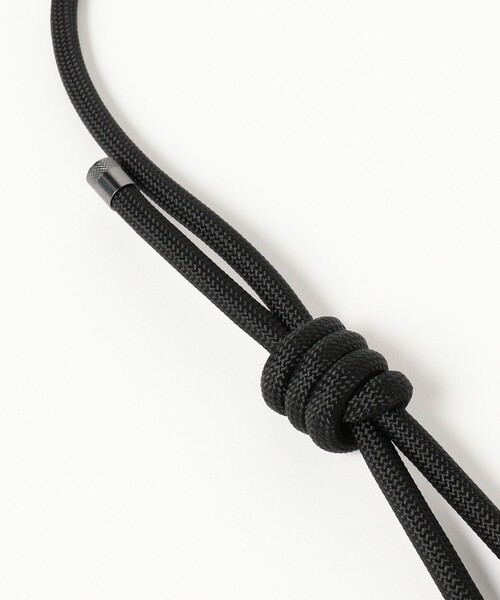 即日発送⭐︎topologieトポロジー Large ブラック ストラップ付　j9 距離 X トポロジー - ウェアストラップ 8mm ロープストラップ - DISTANCE