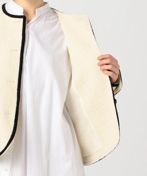 TOMORROWLAND（トゥモローランド） 「DES PRES」ノーカラージャケット