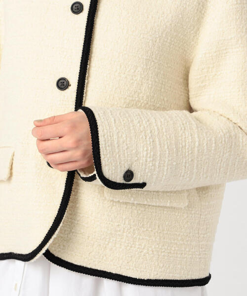 TOMORROWLAND（トゥモローランド） 「DES PRES」ノーカラージャケット