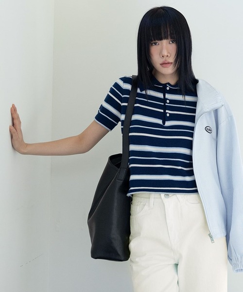 3.3 FIELD TRIP tシャツ Field Trip／ボーダーTOP レディース