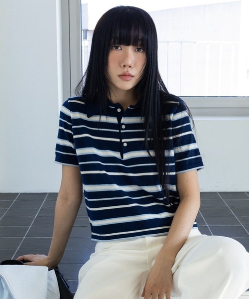 3.3 FIELD TRIP tシャツ Field Trip／ボーダーTOP レディース
