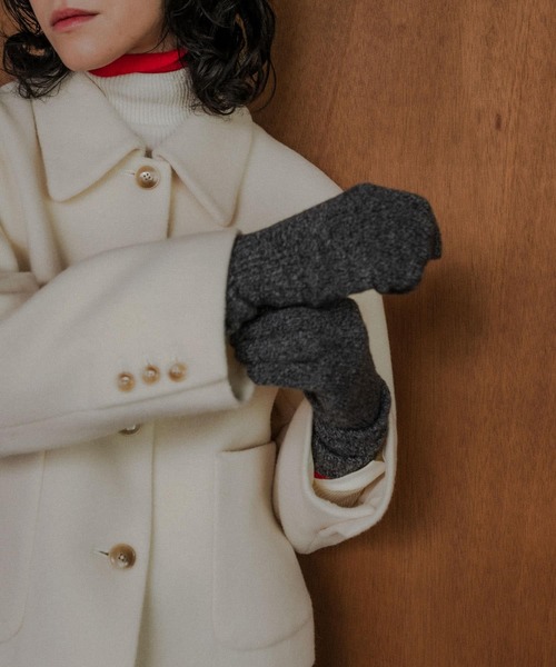 「William Brunton Hand Knits」 手袋 - ブラック系その他 レディース_画像9