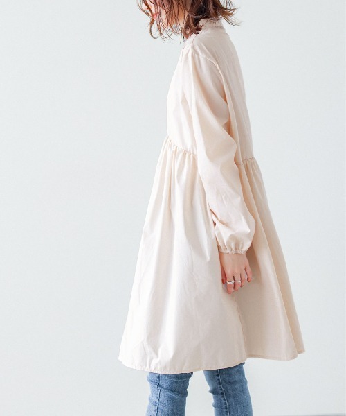 チュニック ギャザーチュニックブラウス : ZOZOTOWN Yahoo!店
