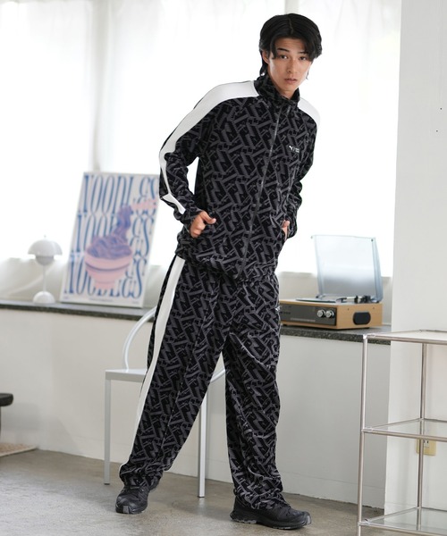 PUMA ジャージ メンズ 下 プーマ ロングパンツ SHADOW STRIPE