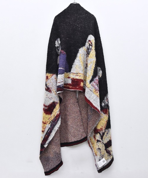 STOF（ストフ） ストール マフラー STAR MOHAIR KNIT BLANKET メンズ