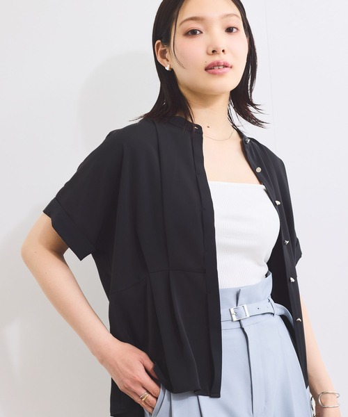 ブラウス シャツ 「好機能シリーズ」接触冷感/UVカット/速乾/ウエストタックブラウス レディース 好機能シリーズ】接触冷感/UVカット/速乾/ウエストタック
