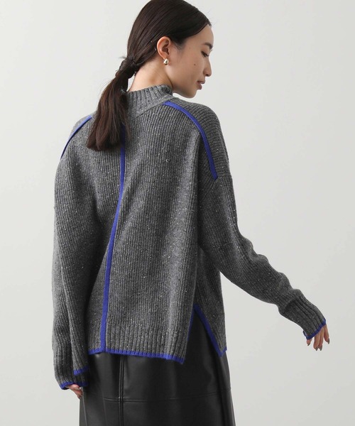 「Acuta」 タートルネックニット FREE オートミール レディース_画像8