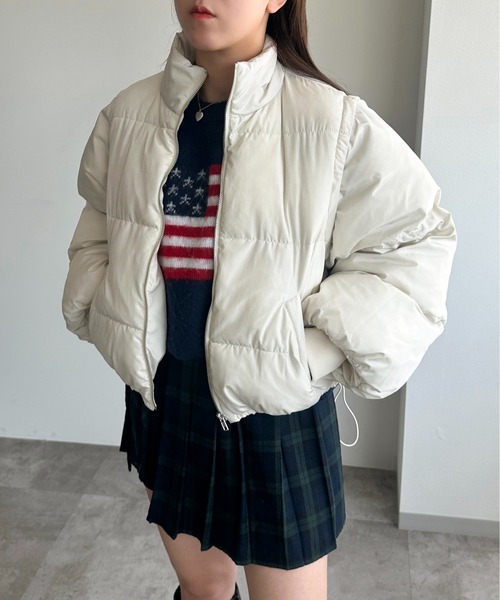 「apres jour mignon」 ブルゾン X-LARGE チャコールグレー レディース_画像2