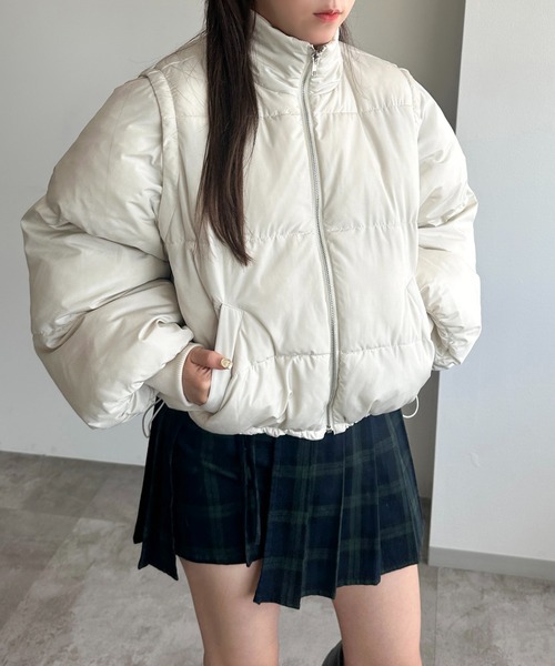 「apres jour mignon」 ブルゾン X-LARGE チャコールグレー レディース_画像5