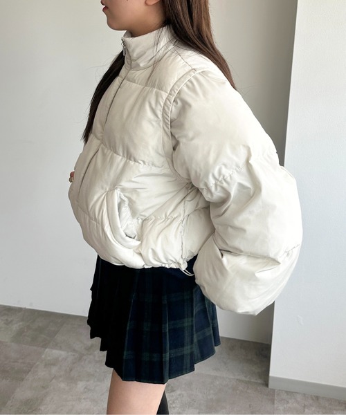 「apres jour mignon」 ブルゾン X-LARGE チャコールグレー レディース_画像6