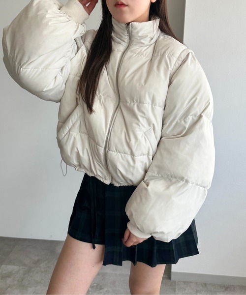 「apres jour mignon」 ブルゾン X-LARGE チャコールグレー レディース_画像7