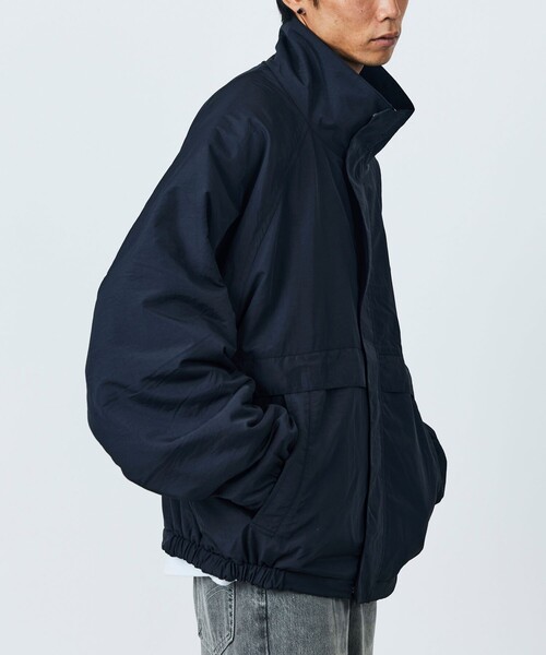 新品　FREAK'S STORE リバーシブルスタンドカラーブルゾン　ブラック FREAK'S STORE｜FREAK'S STORE OUTDOORS リバーシブル スタンドカラー