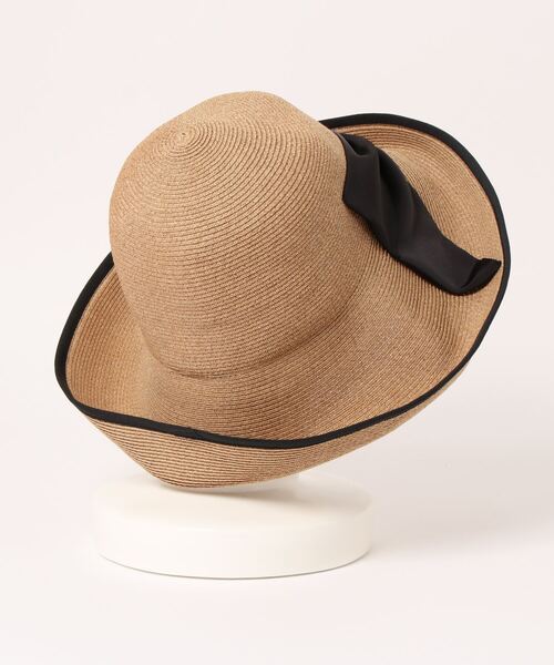 Athena New York Coco Belt ハット (タン×ブラック） Athena New York 「Athena York」 ハット 57cm ブラック