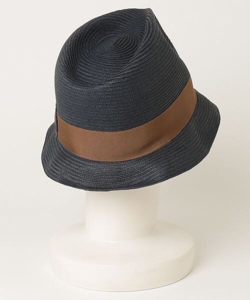 CA4LA　ストローハット 中折れ グリーン KN01310 美品 ca4la knox ストローハット CA4LA 「CA4LA」 ストローハット