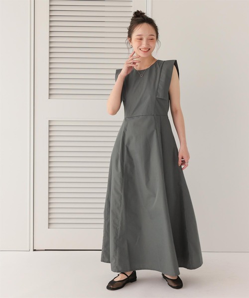 titivate（ティティベイト） ワンピース スクエアスリーブフレア