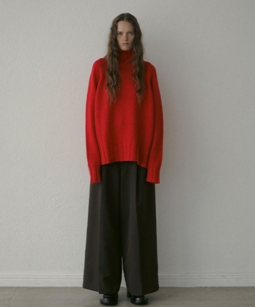 「ETRE TOKYO」 タートルネックニット FREE ブラウン レディース_画像4