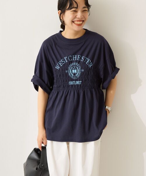 AMERICAN HOLIC tシャツ カレッジプリントシャーリングプル