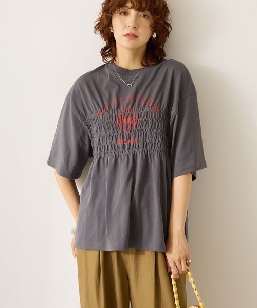 AMERICAN HOLIC tシャツ カレッジプリントシャーリングプル