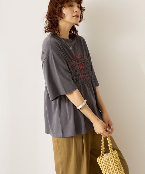 AMERICAN HOLIC tシャツ カレッジプリントシャーリングプル