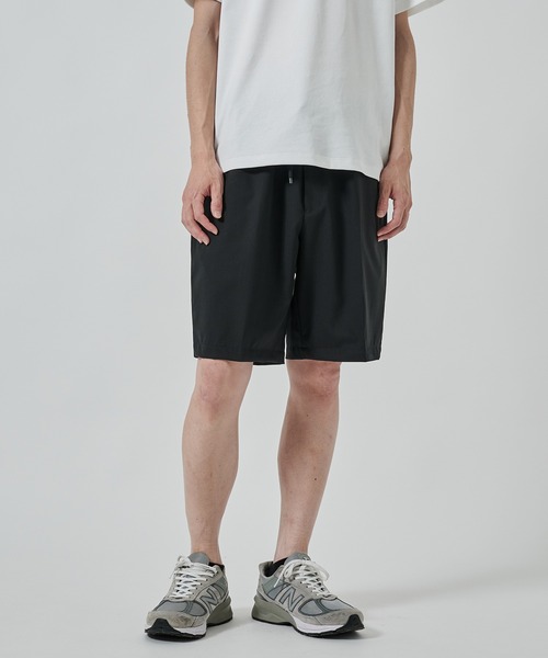 markaware パンツ FLAT TAPERED EASY SHORTS メンズ : ZOZOTOWN