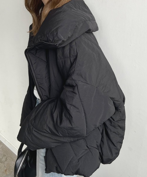 「Futier land」 ブルゾン MEDIUM グレイッシュベージュ レディース_画像2