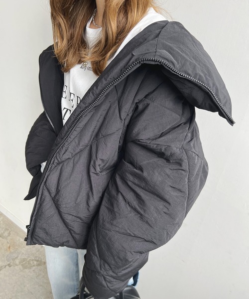 「Futier land」 ブルゾン MEDIUM グレイッシュベージュ レディース_画像8