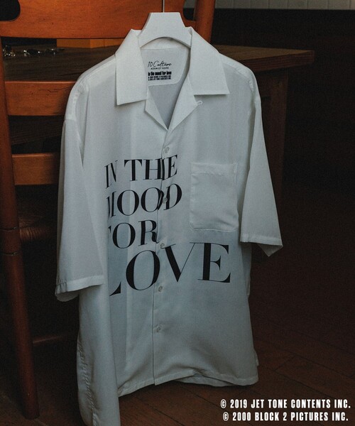 ADAM ET ROPE'（アダムエロペ） シャツ 「花様年華 25周年 × 10Culture