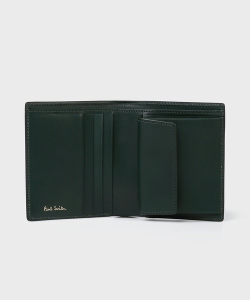 【廃盤】Paul Smith ポール・スミス　コードバン L字財布ダークグリーン Paul Smith（ポール・スミス） ミニ 二つ折り 二つ折り財布 財布