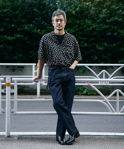MARKAWARE ネイビー　サイズ2 markaware 「markaware」 「Lee」デニムパンツ 2 ネイビー