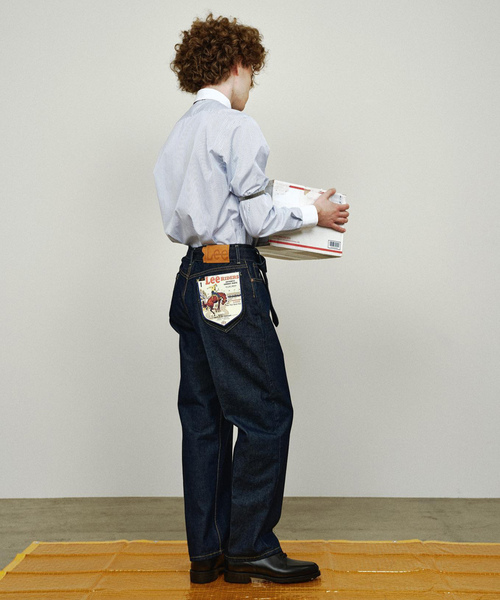 MARKAWARE ネイビー　サイズ2 markaware 「markaware」 「Lee」デニムパンツ 2 ネイビー
