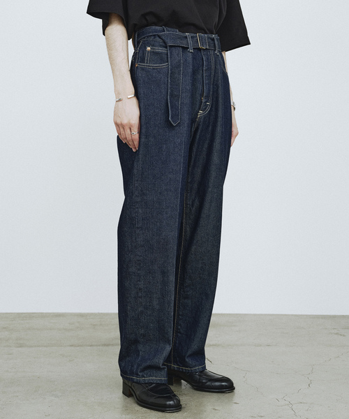 MARKAWARE ネイビー　サイズ2 markaware 「markaware」 「Lee」デニムパンツ 2 ネイビー