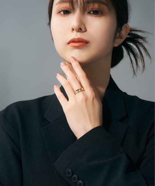 Jewel closet by L&Co. 指輪 リング K18 レディース メンズ : ZOZOTOWN