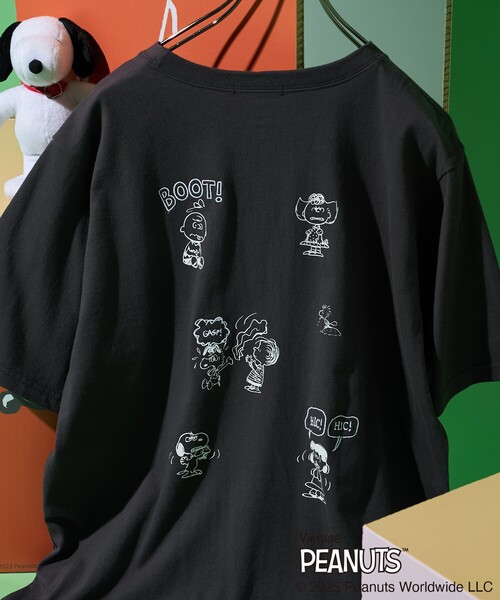tシャツ PEANUTS ヴィンテージ アート プリントTシャツ/ピーナッツ/スヌーピー レディース | FREAK'S STORE | 04