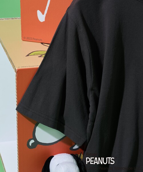 tシャツ PEANUTS ヴィンテージ アート プリントTシャツ/ピーナッツ/スヌーピー レディース | FREAK'S STORE | 06