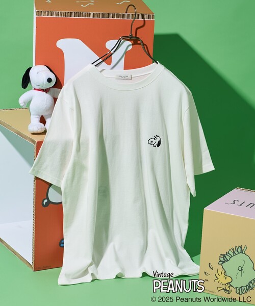 tシャツ PEANUTS ヴィンテージ アート プリントTシャツ/ピーナッツ/スヌーピー レディース | FREAK'S STORE | 09