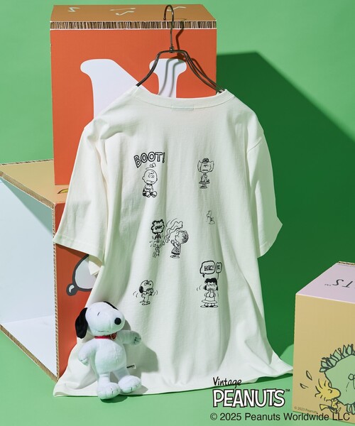 tシャツ PEANUTS ヴィンテージ アート プリントTシャツ/ピーナッツ/スヌーピー レディース | FREAK'S STORE | 10
