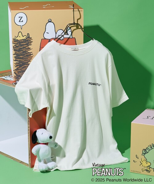 tシャツ PEANUTS ヴィンテージ アート プリントTシャツ/ピーナッツ/スヌーピー レディース | FREAK'S STORE | 11
