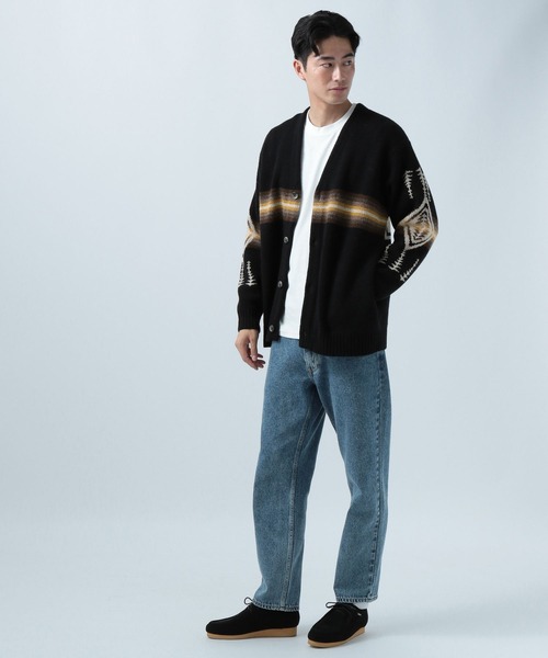 PENDLETON 「PENDLETON」 ニットカーディガン LARGE ネイビー
