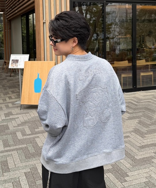 ADAMASTE カーディガン Sparkle Sweat Zip-Up Cardigan - スパークル