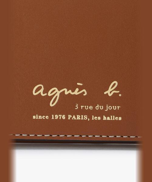 agnes b. 名刺入れ レザー カードケース (ZAW01−05) レディース