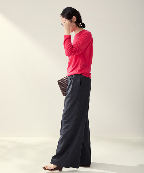 plage（プラージュ） ニット セーター CU WO Fine Knit New プル