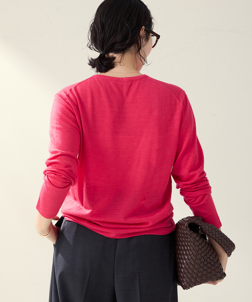 plage（プラージュ） ニット セーター CU WO Fine Knit New プル