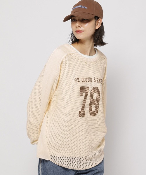 tシャツ 2WAYナンバリングプルオーバー レディース | niko and… | 02